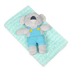 Babymatex Dětská deka tyrkysová s plyšákem koala, 75 x 100 cm
