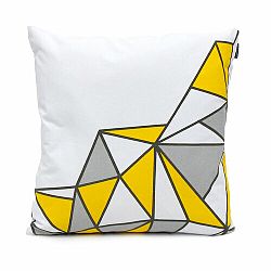 Domarex Povlak na polštář Yellow Space Love SEMI, 45 x 45 cm