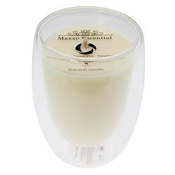 Maxxo Escential Svíčka ve skle Orchid Noir, přírodní vosk, 250 g
