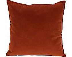 Dekorační polštář Bruno 45x45 cm, tmavě oranžový